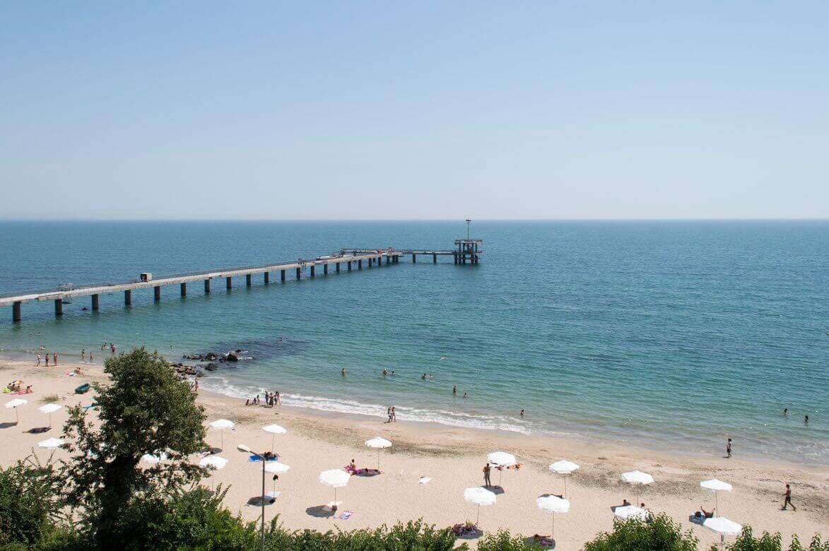Burgas city beach is worth visiting after your international moving to Bulgaria