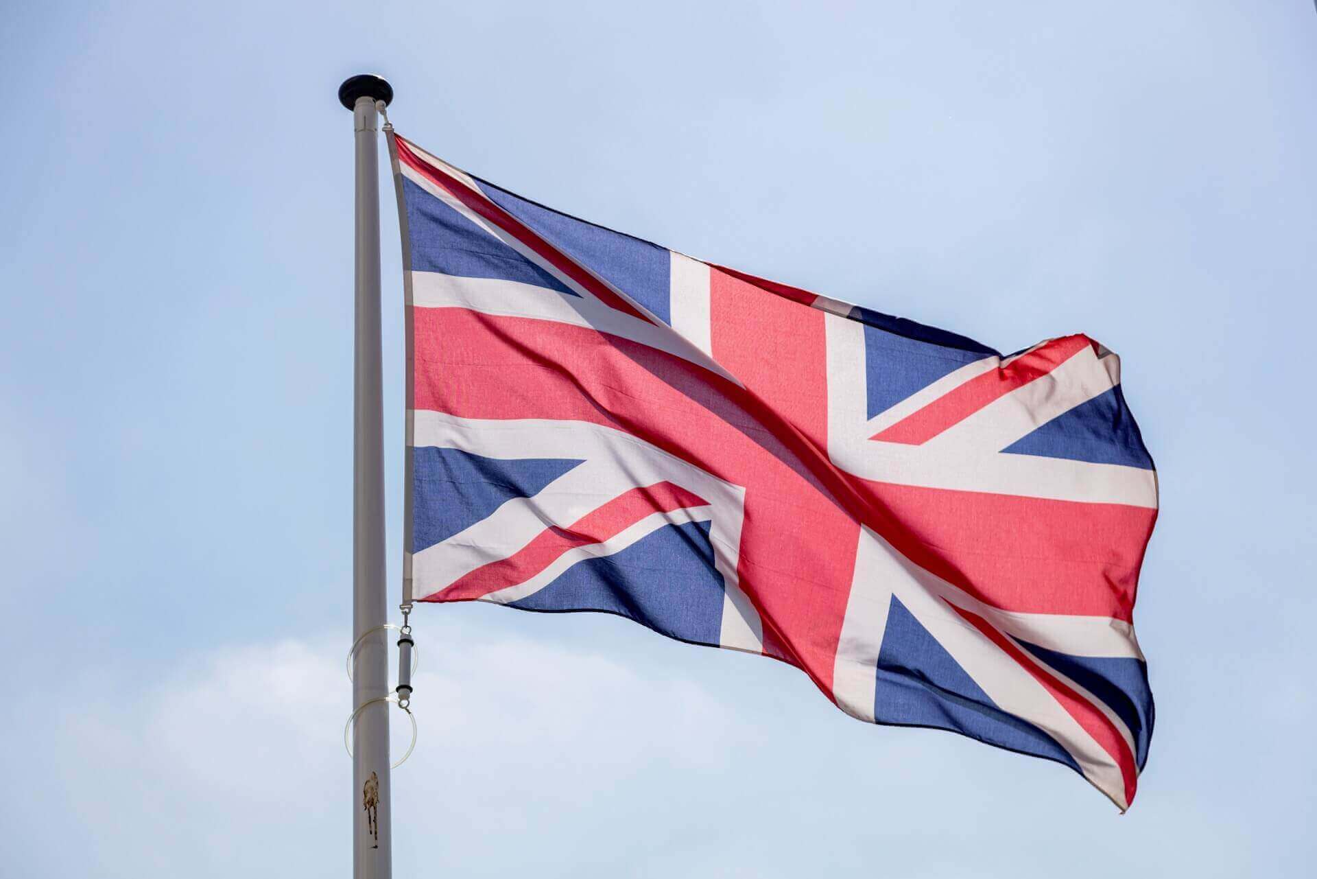A UK flag