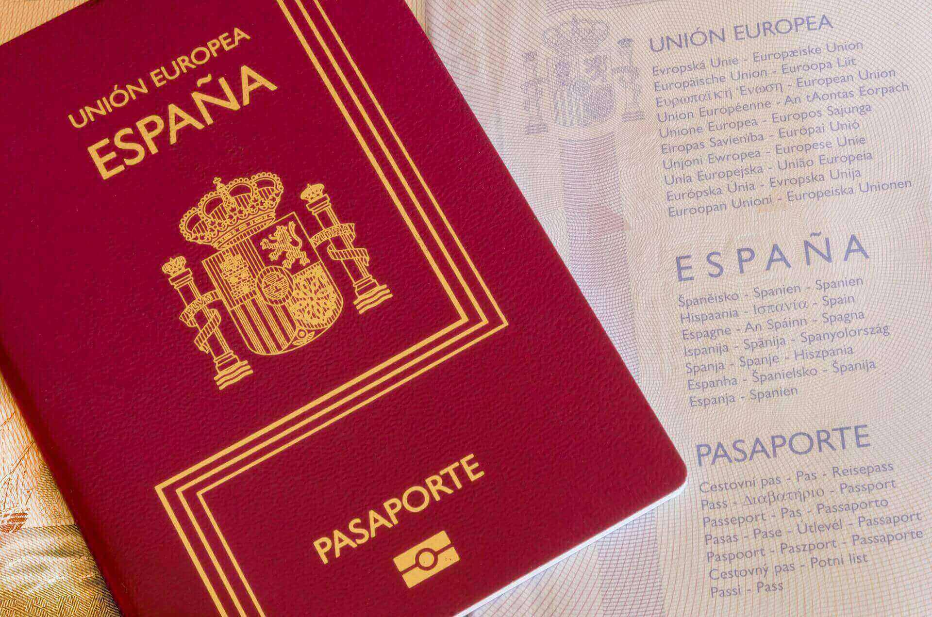 a Spanish passport